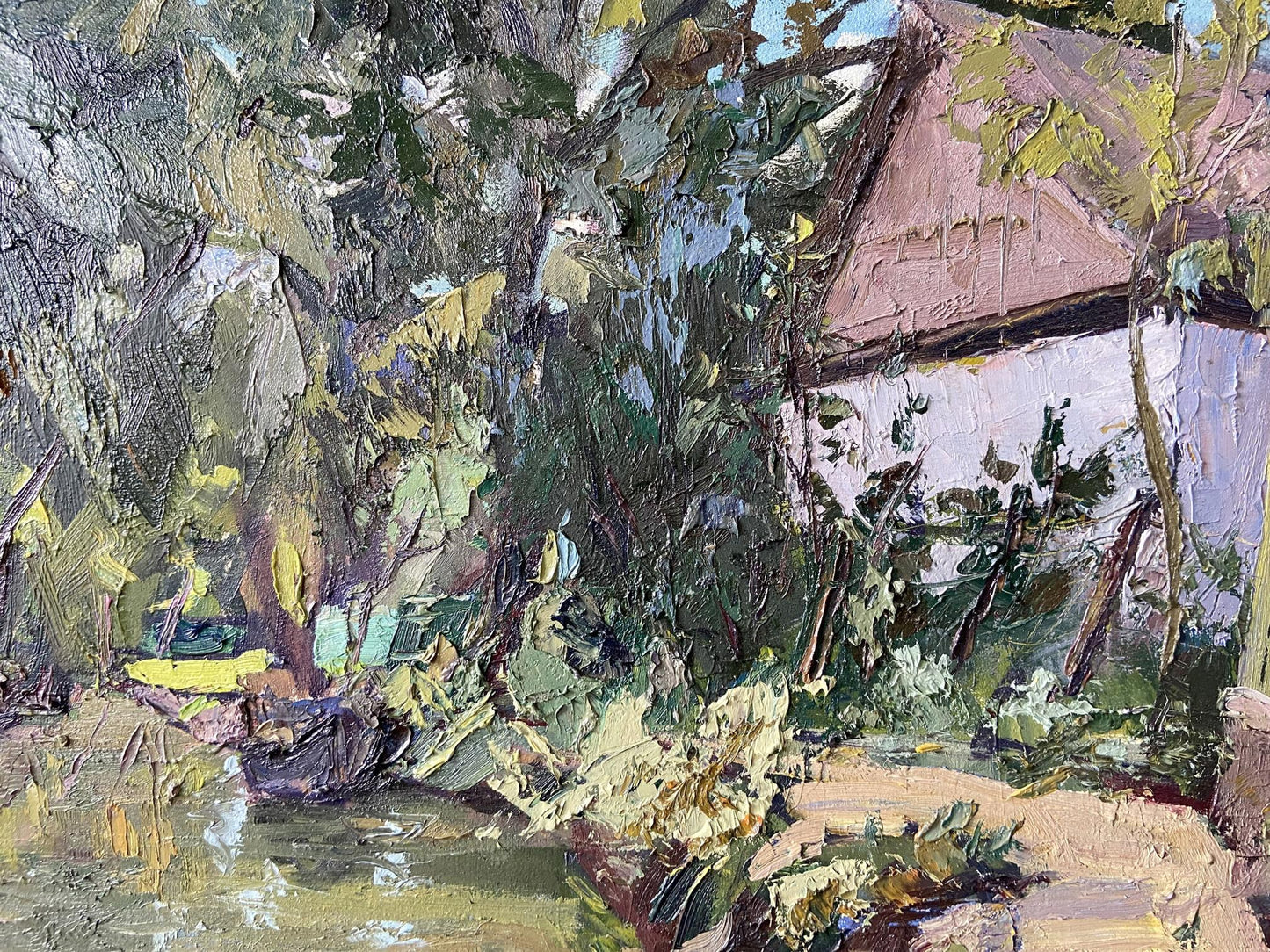 Oil painting Vilkovo Gaponchenko Ivan Ivanovich