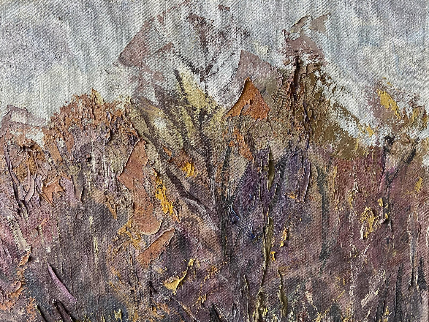 Oil painting Deep autumn Gaponchenko Ivan Ivanovich