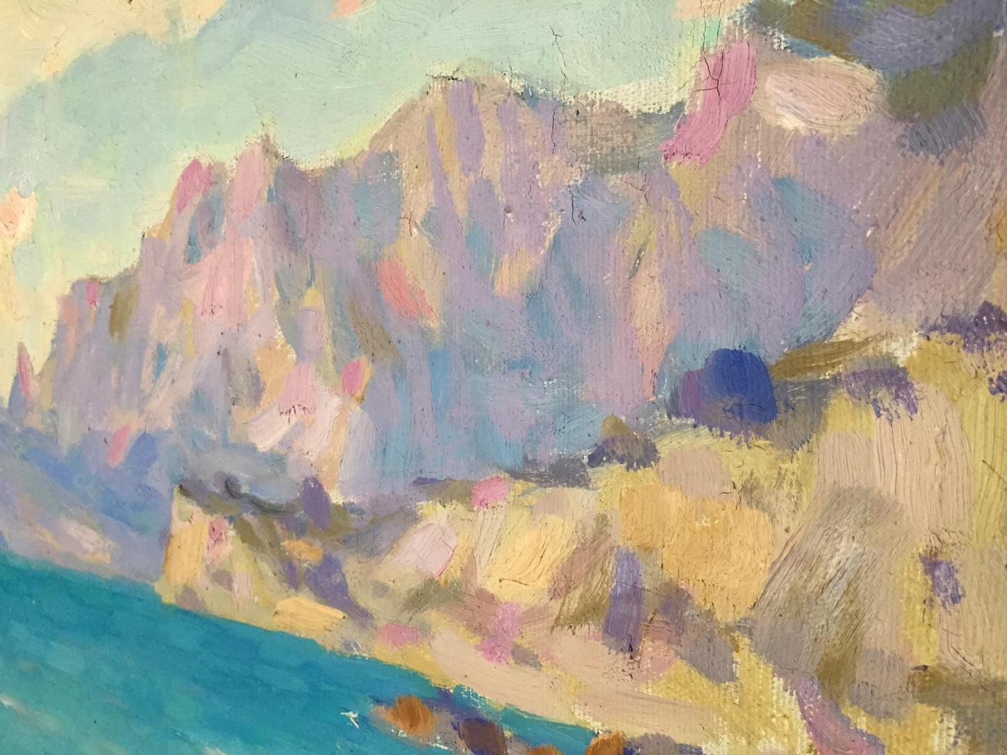 Oil painting Seascape Bortnikov Nikolay Fedorovich