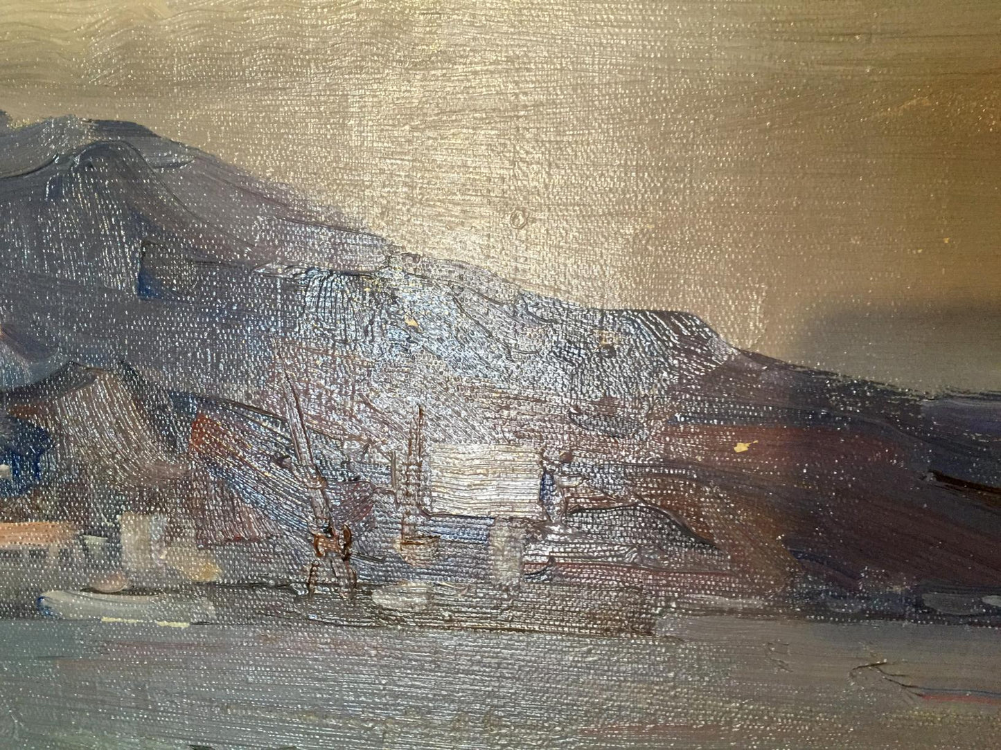 Oil painting Baltic Sea Strelov Arkady Efimovich