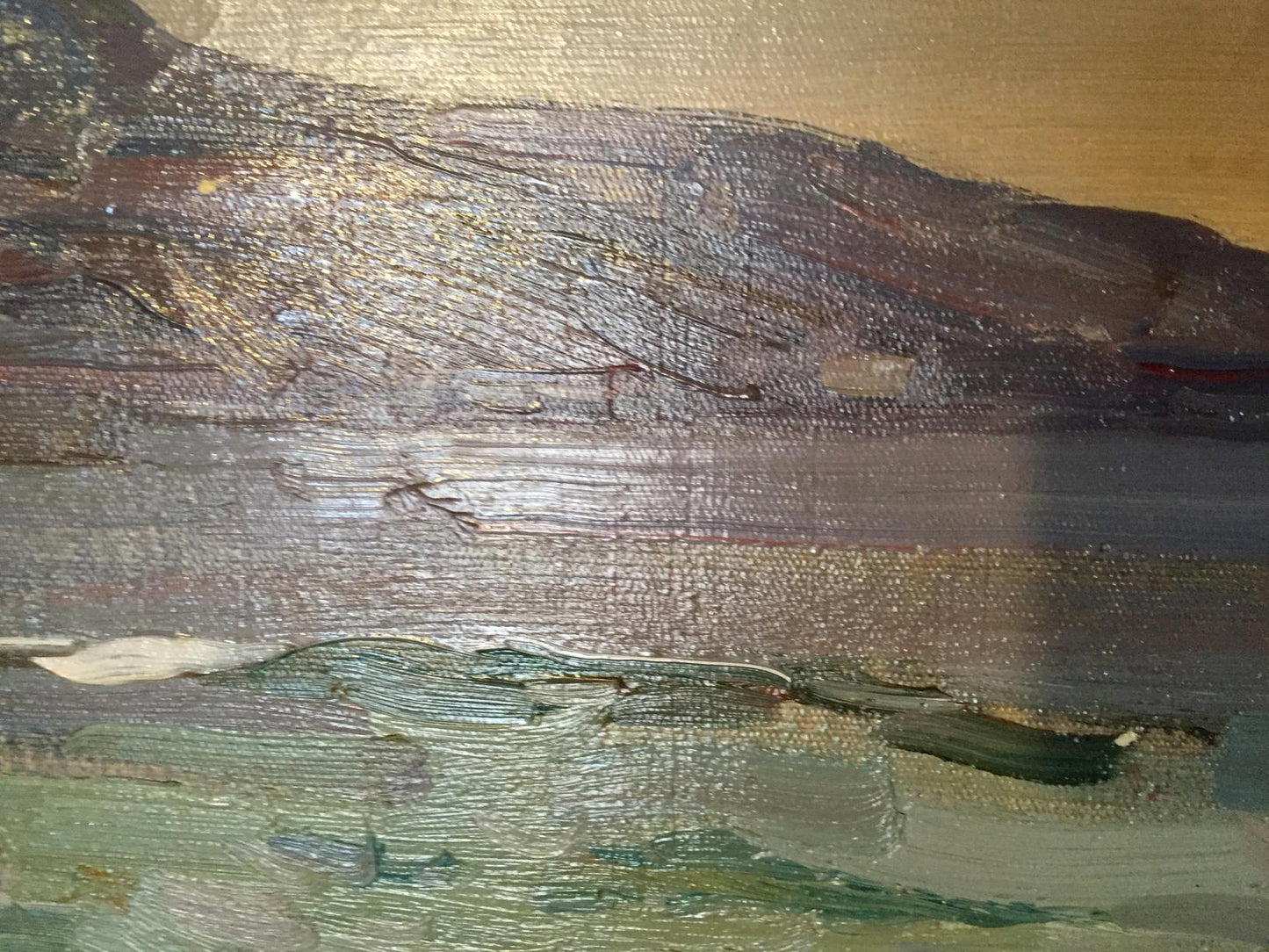 Oil painting Baltic Sea Strelov Arkady Efimovich