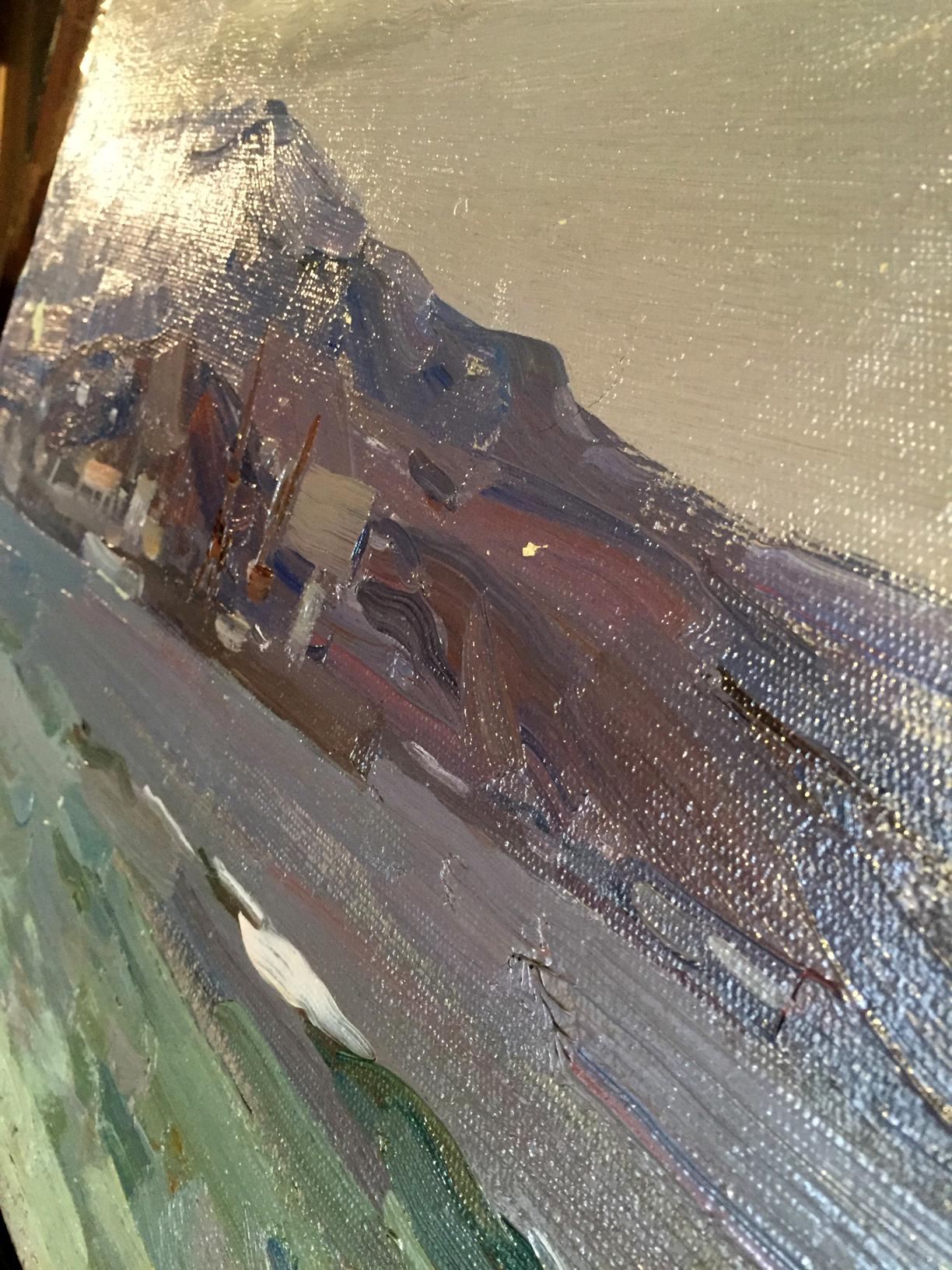 Oil painting Baltic Sea Strelov Arkady Efimovich