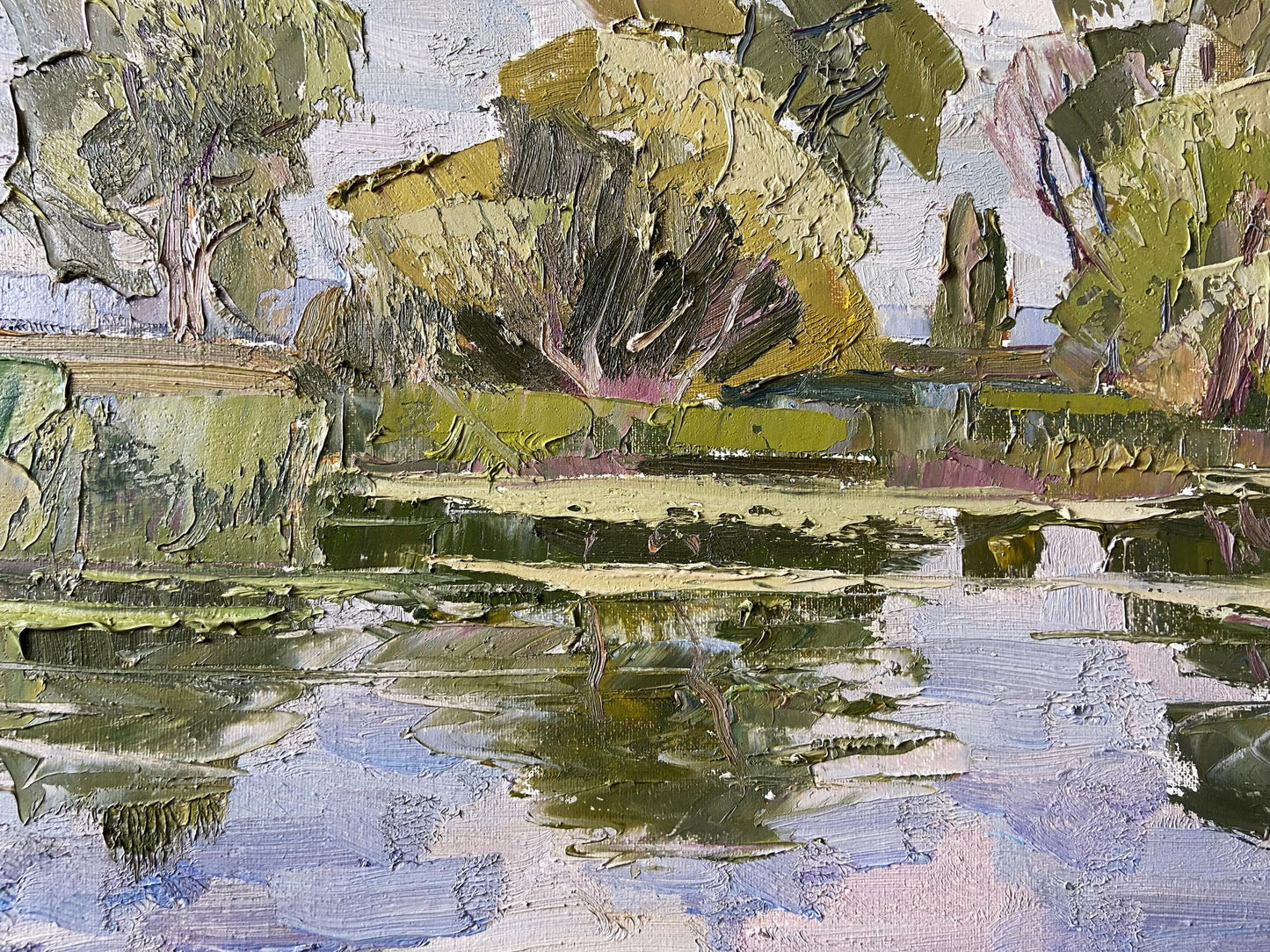 Oil painting River of Dreams Gaponchenko Ivan Ivanovich