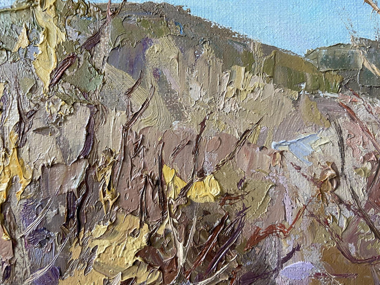 Oil painting Frost Gaponchenko Ivan Ivanovich
