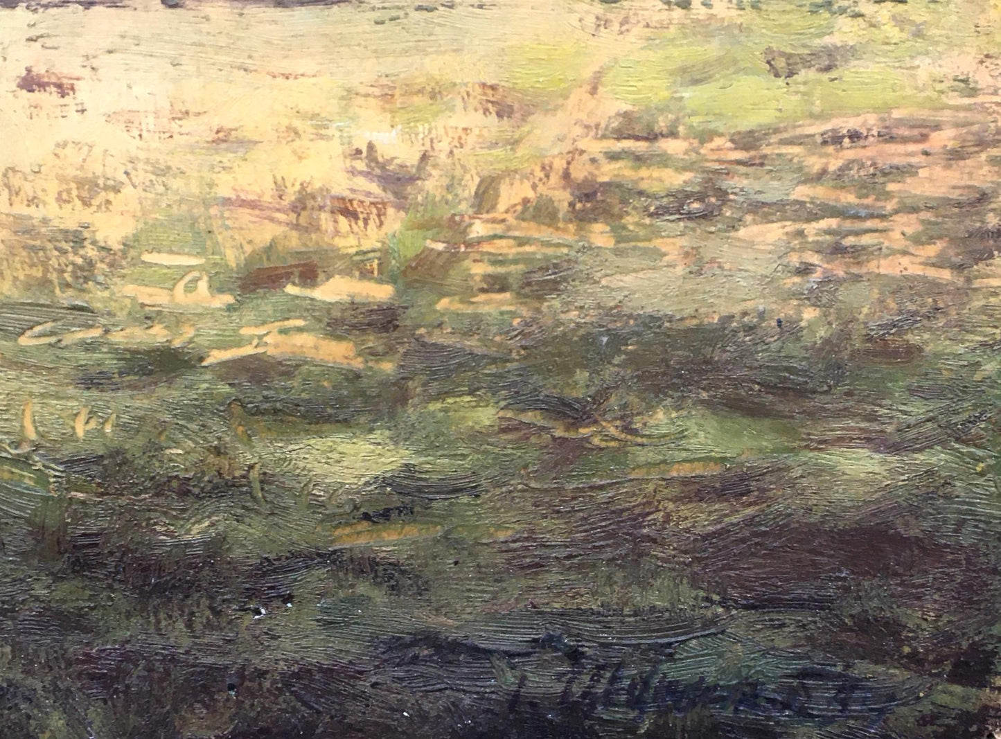 Oil painting Autumn has come Ivan Kirillovich Tsyupka
