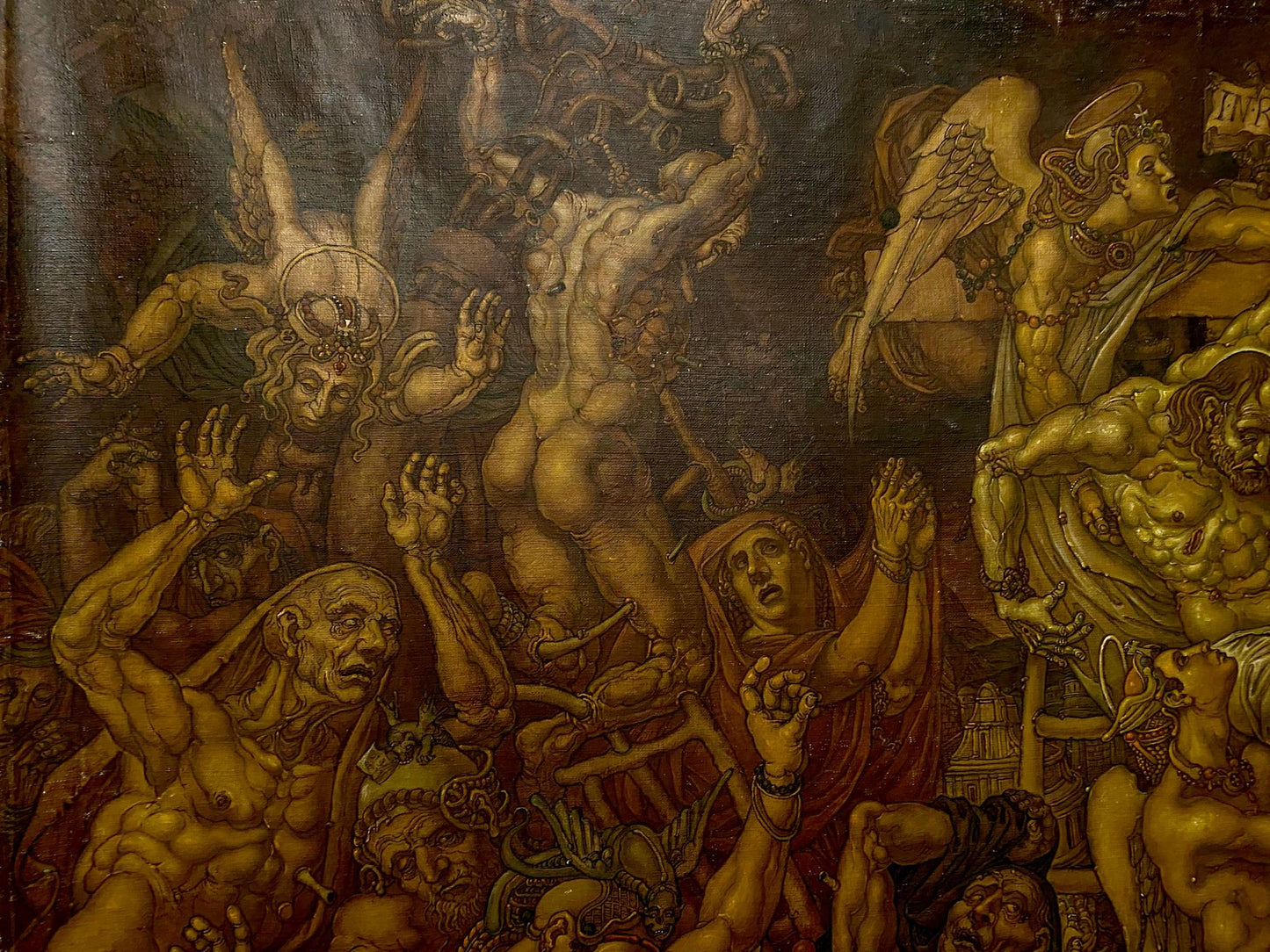 Oil painting Descent from the cross Litvinov Oleg Arkad'yevich