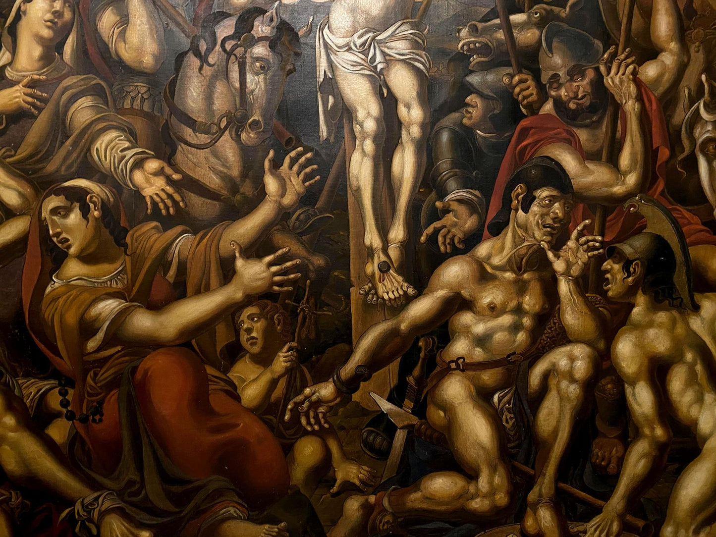 Oil painting Crucifixion Litvinov Oleg Arkad'yevich