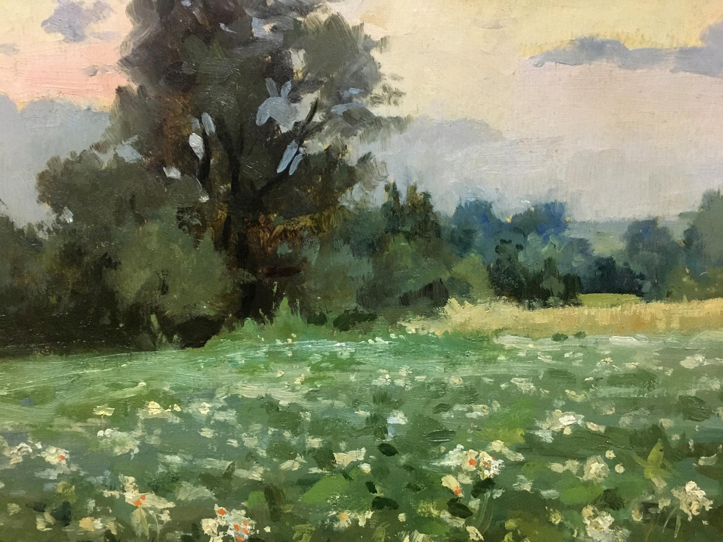 Oil painting Plantation