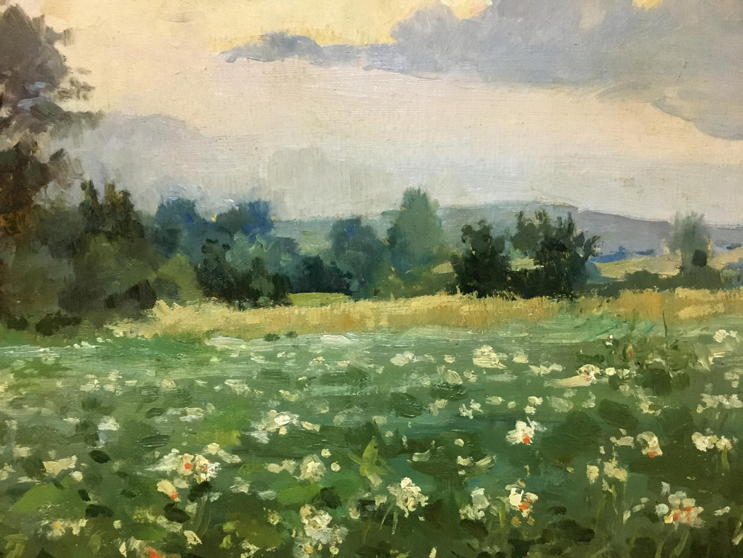 Oil painting Plantation