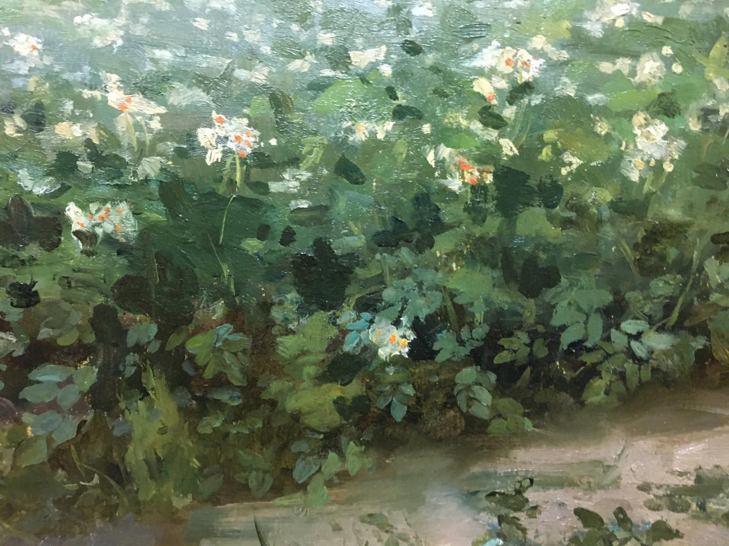 Oil painting Plantation