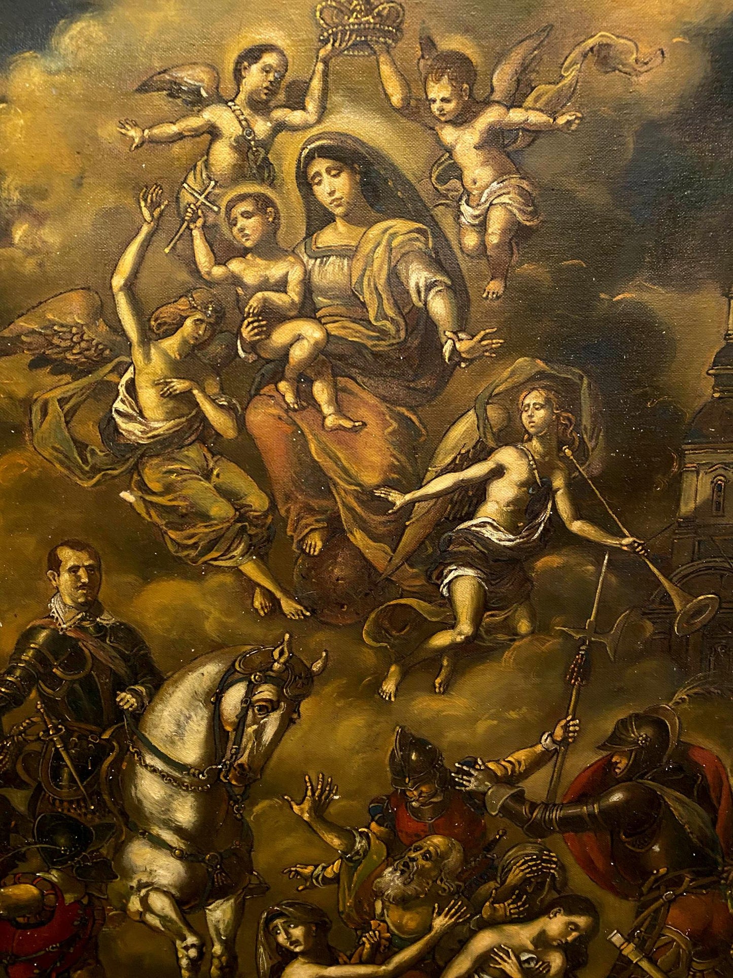 Oil painting Assault on the city of Breda Oleg Litvinov