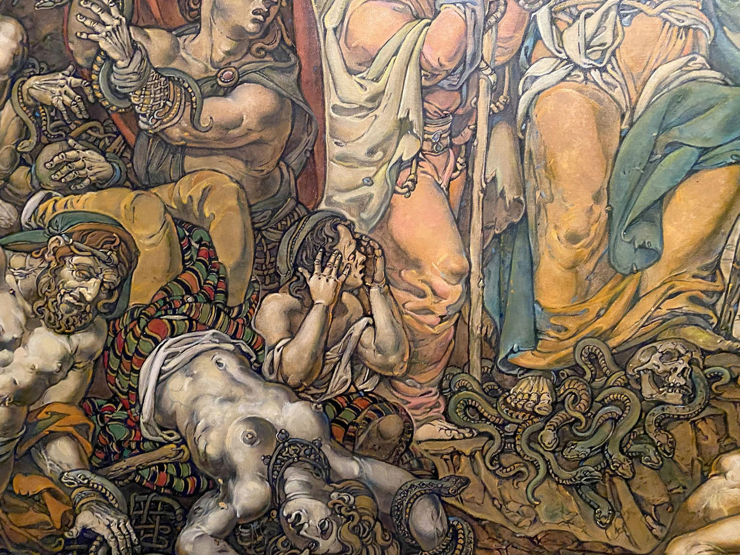 Oil painting Brazen serpent Litvinov Oleg Arkad'yevich