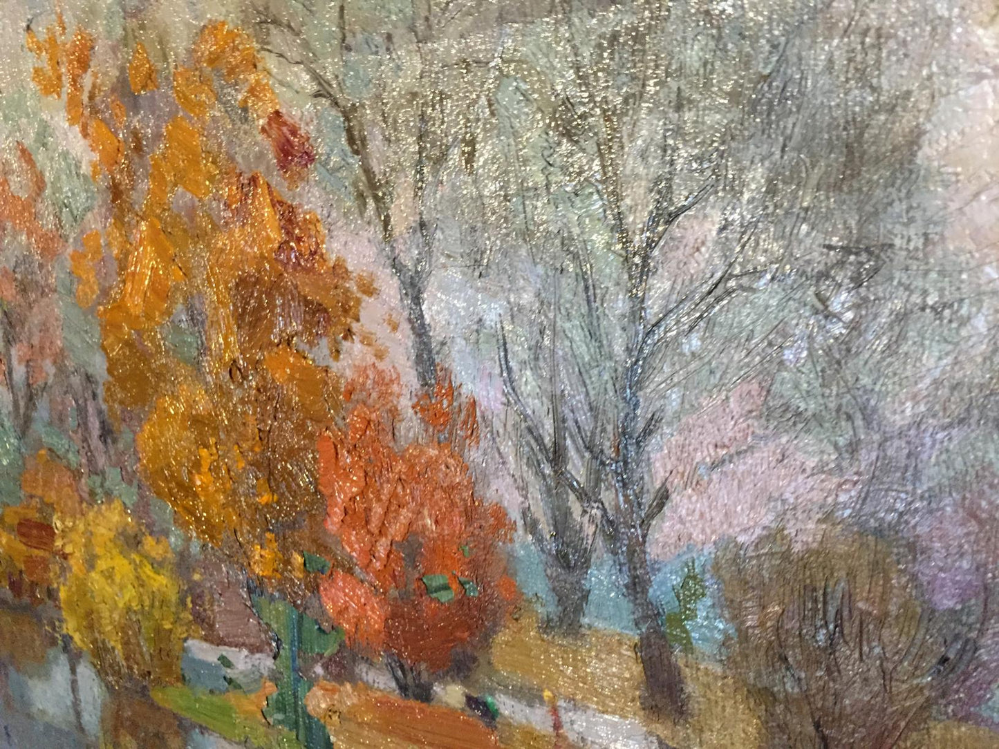 Oil painting March Nechiporenko Elena Genrikhovna