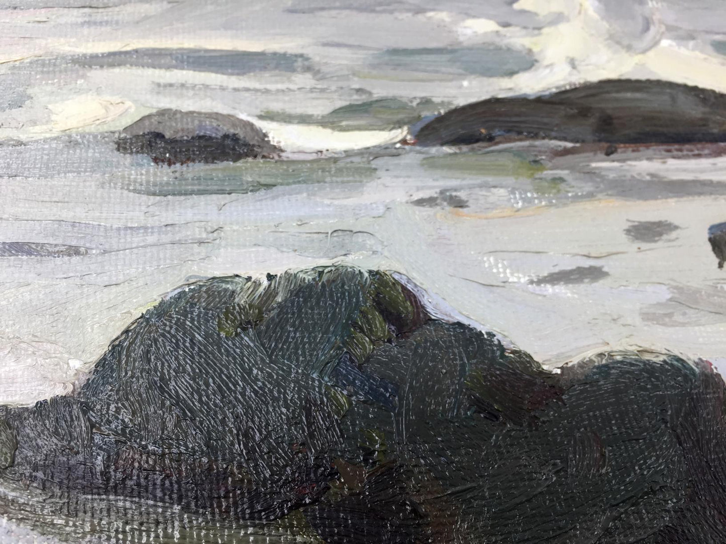Oil painting Wave Balakai Vladimir Leonidovich