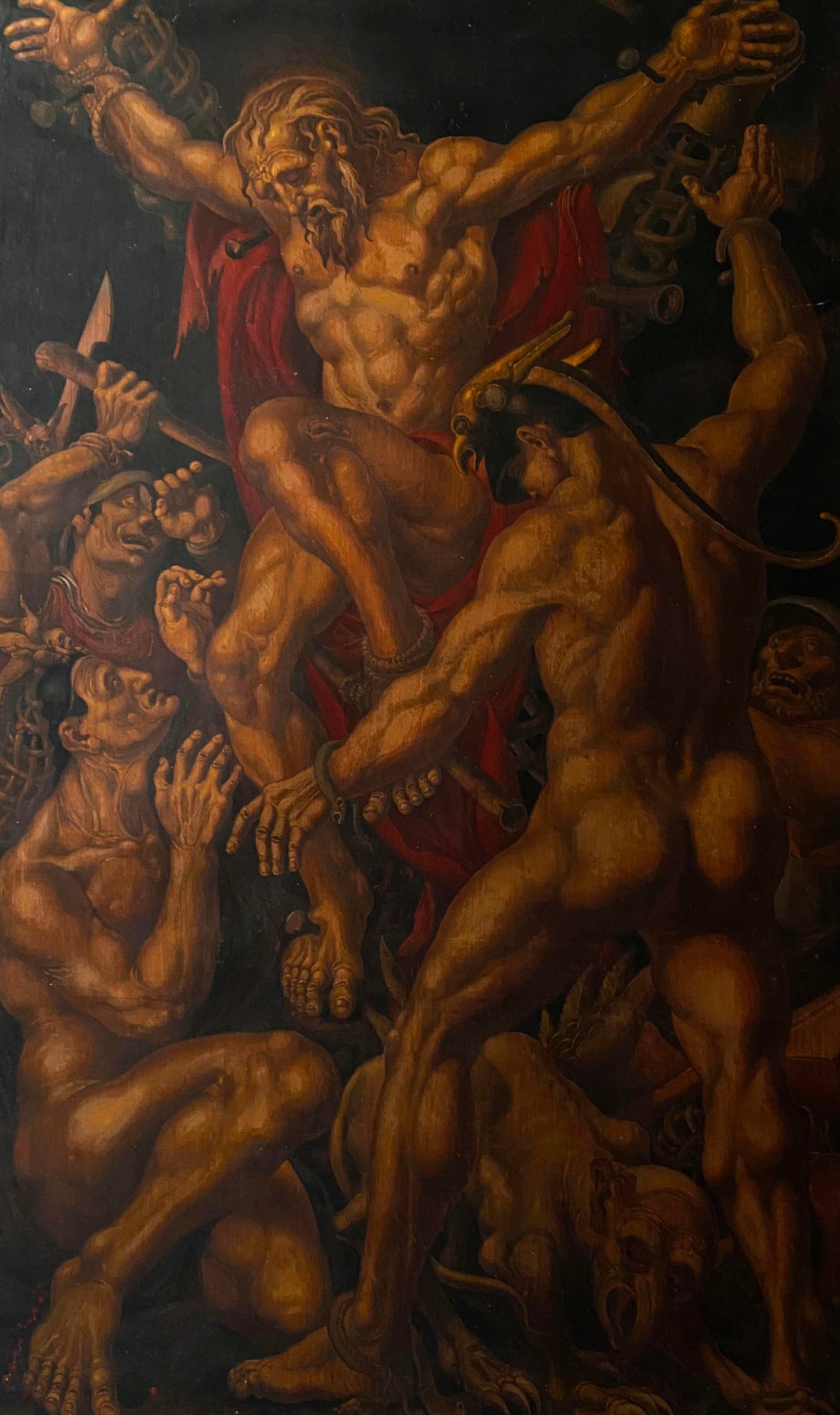 Oil painting Crucifixion of the Apostle Andrew Litvinov Oleg Arkad'yevich