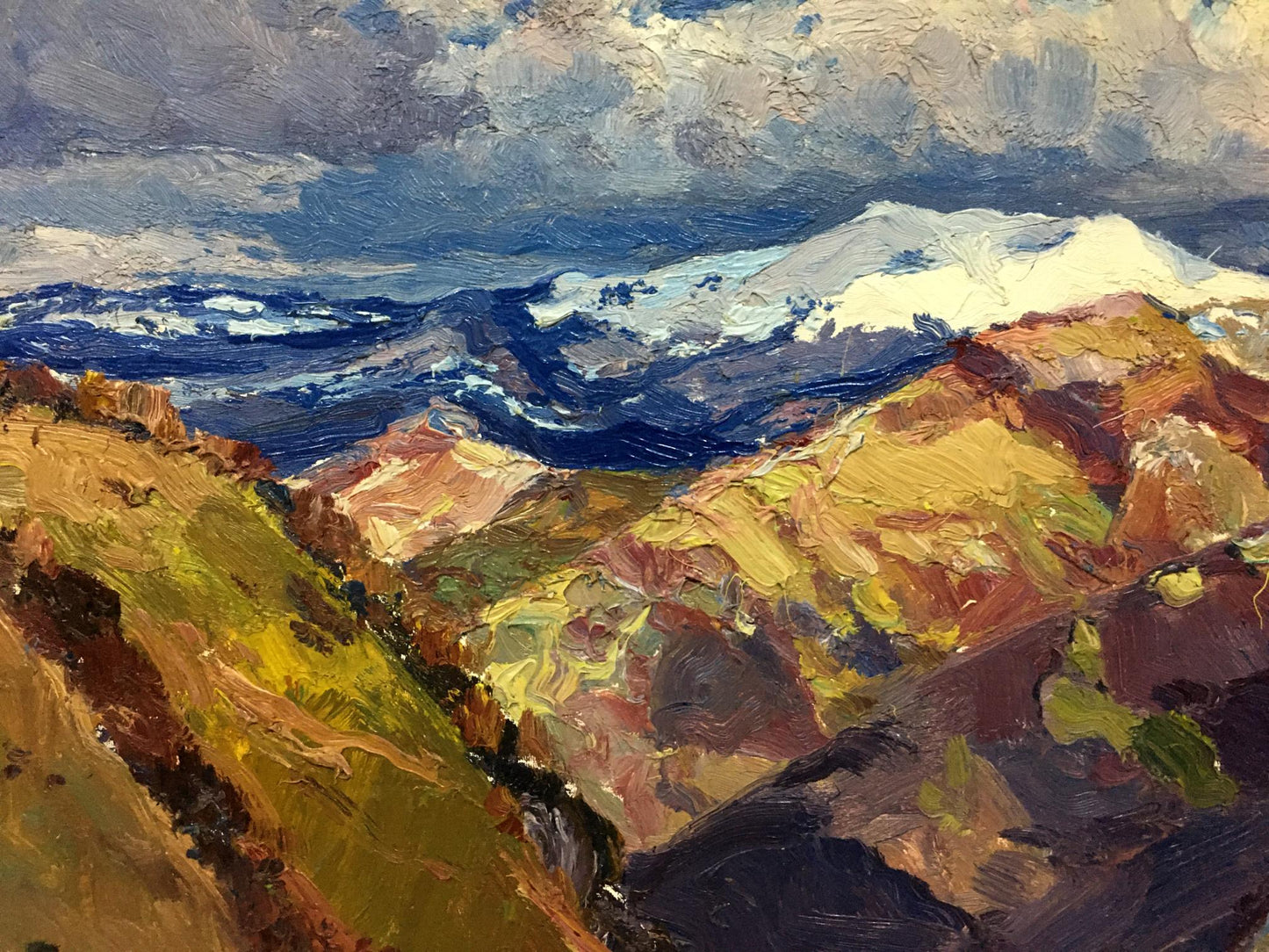 Oil painting The mountains Sidoruk Vladimir Fedorovich