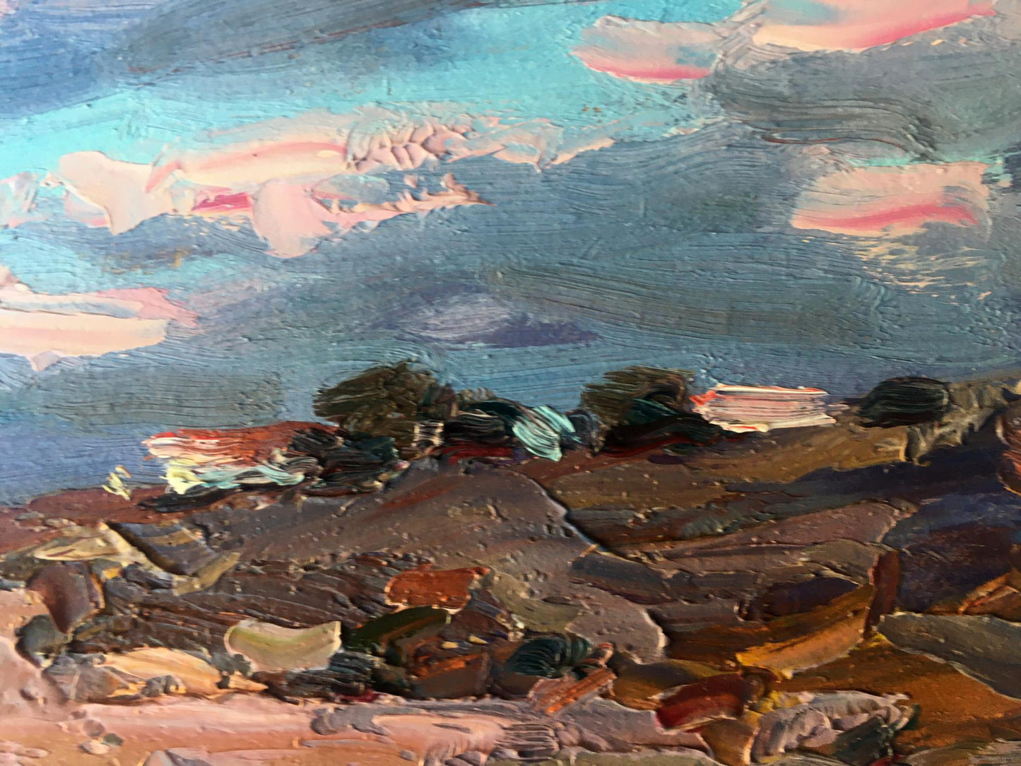 Oil painting Sea Nature Landscape