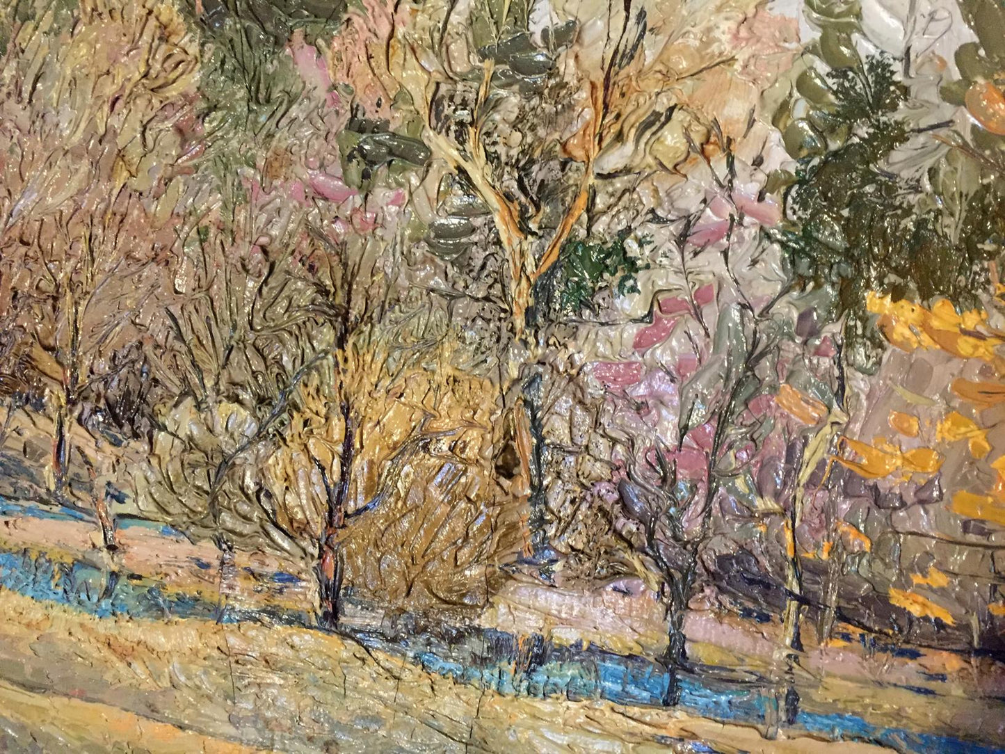 Oil painting Spring forest Zaretskaya-Grigoriev Maya