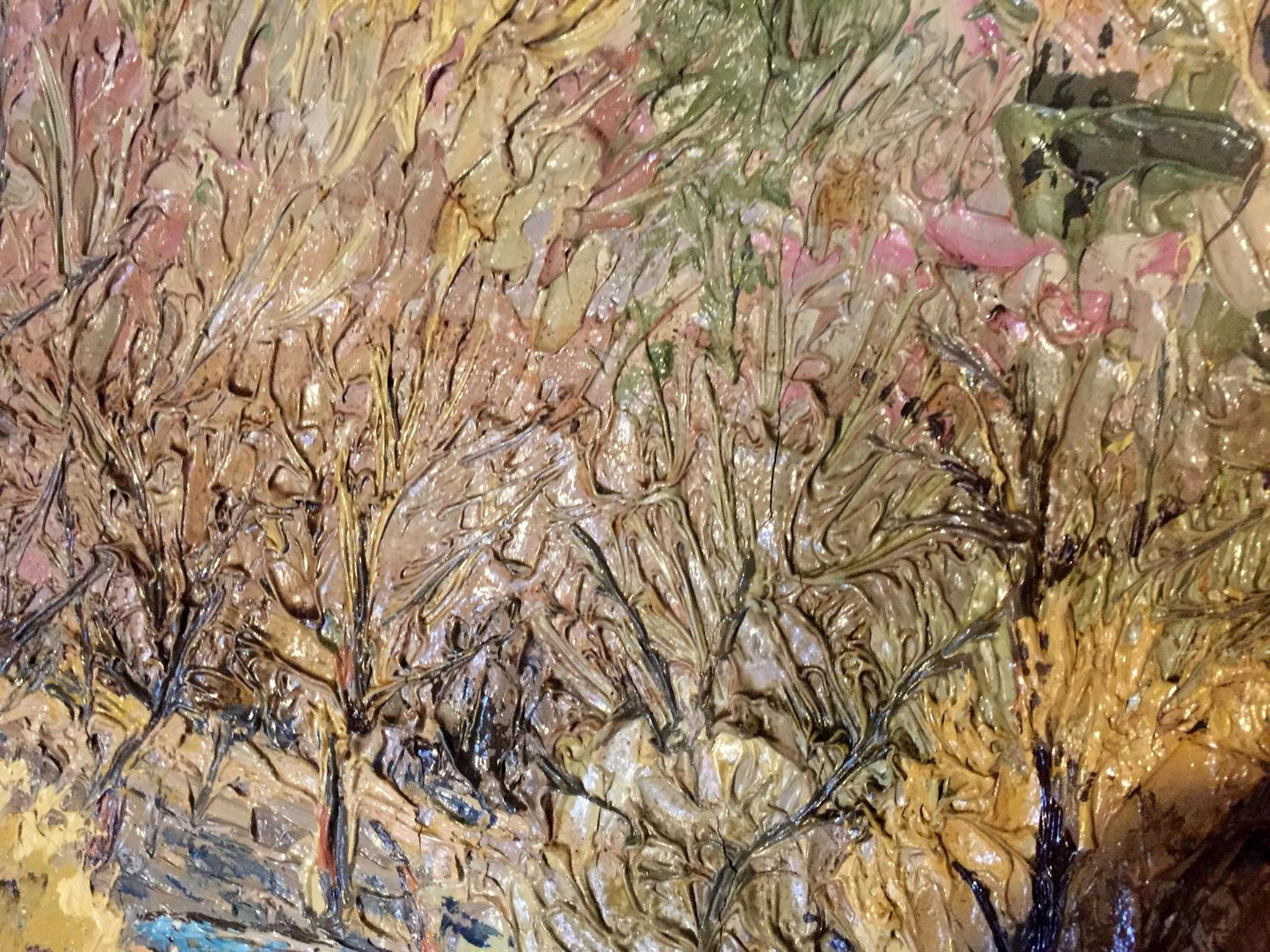 Oil painting Spring forest Zaretskaya-Grigoriev Maya