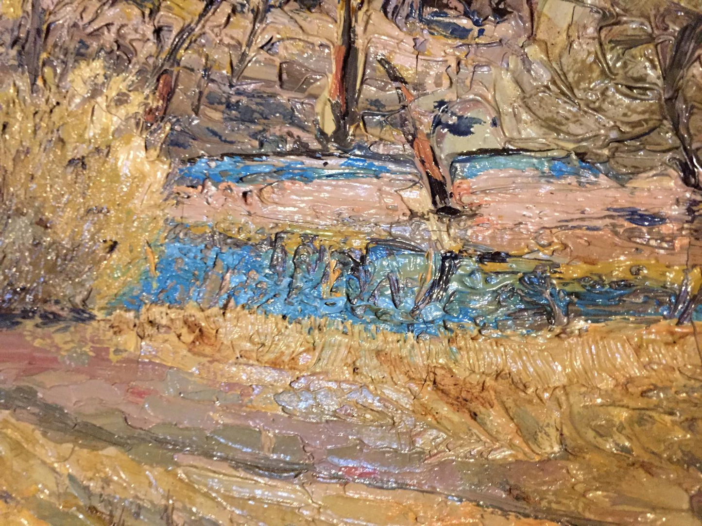 Oil painting Spring forest Zaretskaya-Grigoriev Maya
