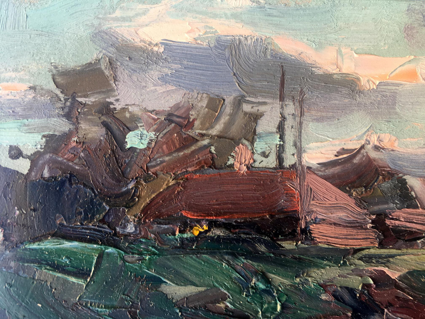 Oil painting sea Nature Landscape