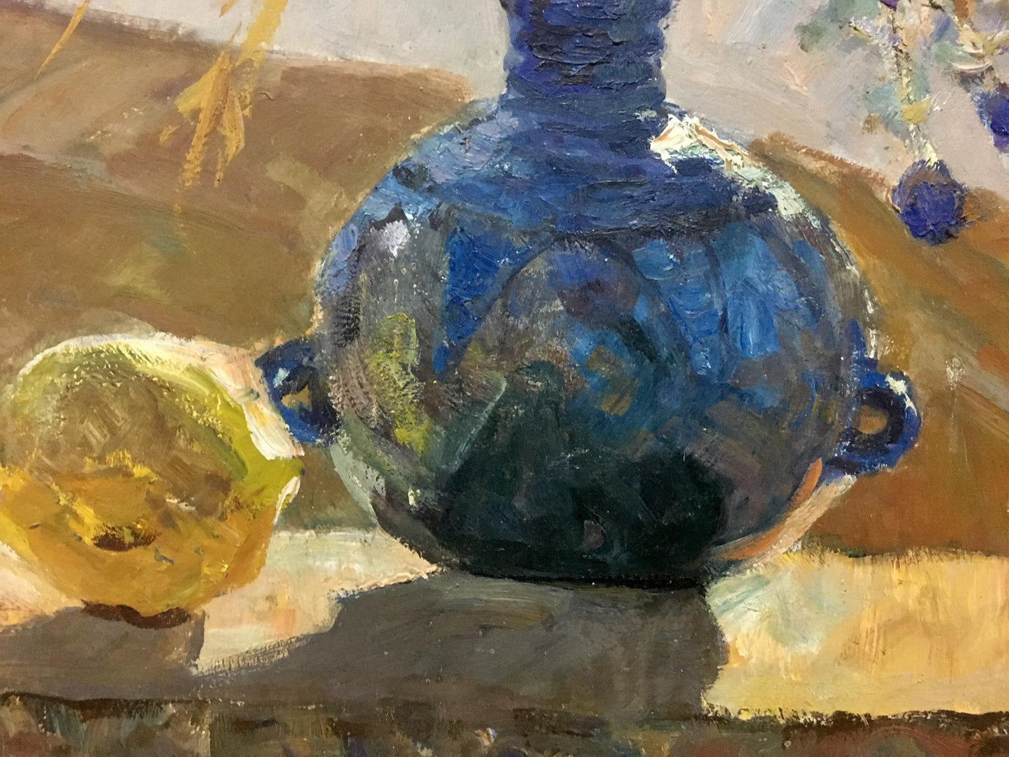 Oil painting Crimean bouquet Mirel Yakovlevna Shaginyan