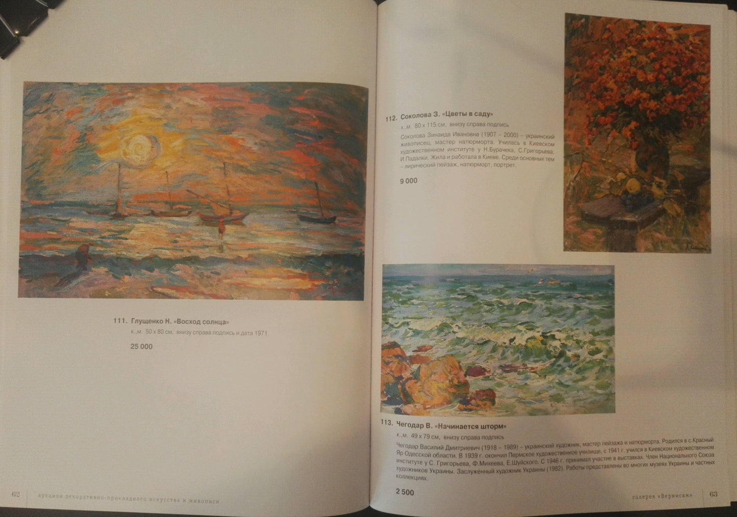 Oil painting Near the shore Chegodar Vasily Dmitrievich