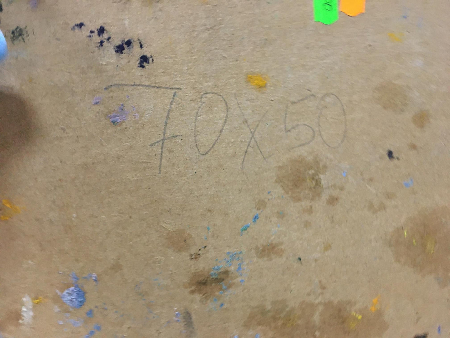 Oil painting Blur in the forest Dupliy Sergey Alexandrovich