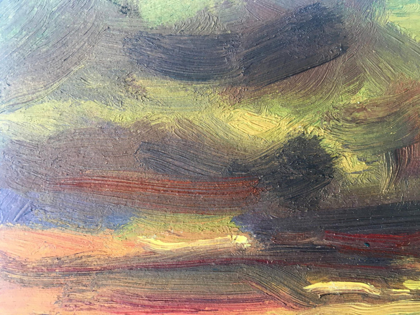 Oil painting night