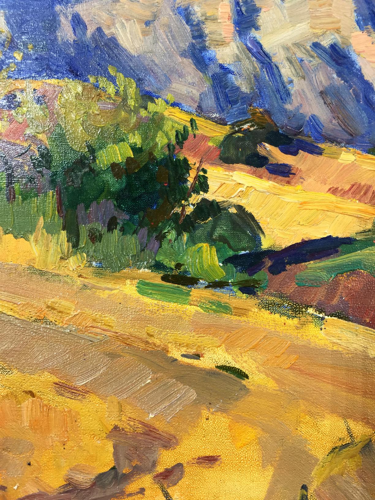 Oil painting The mountains Gomol'skiy G. S.