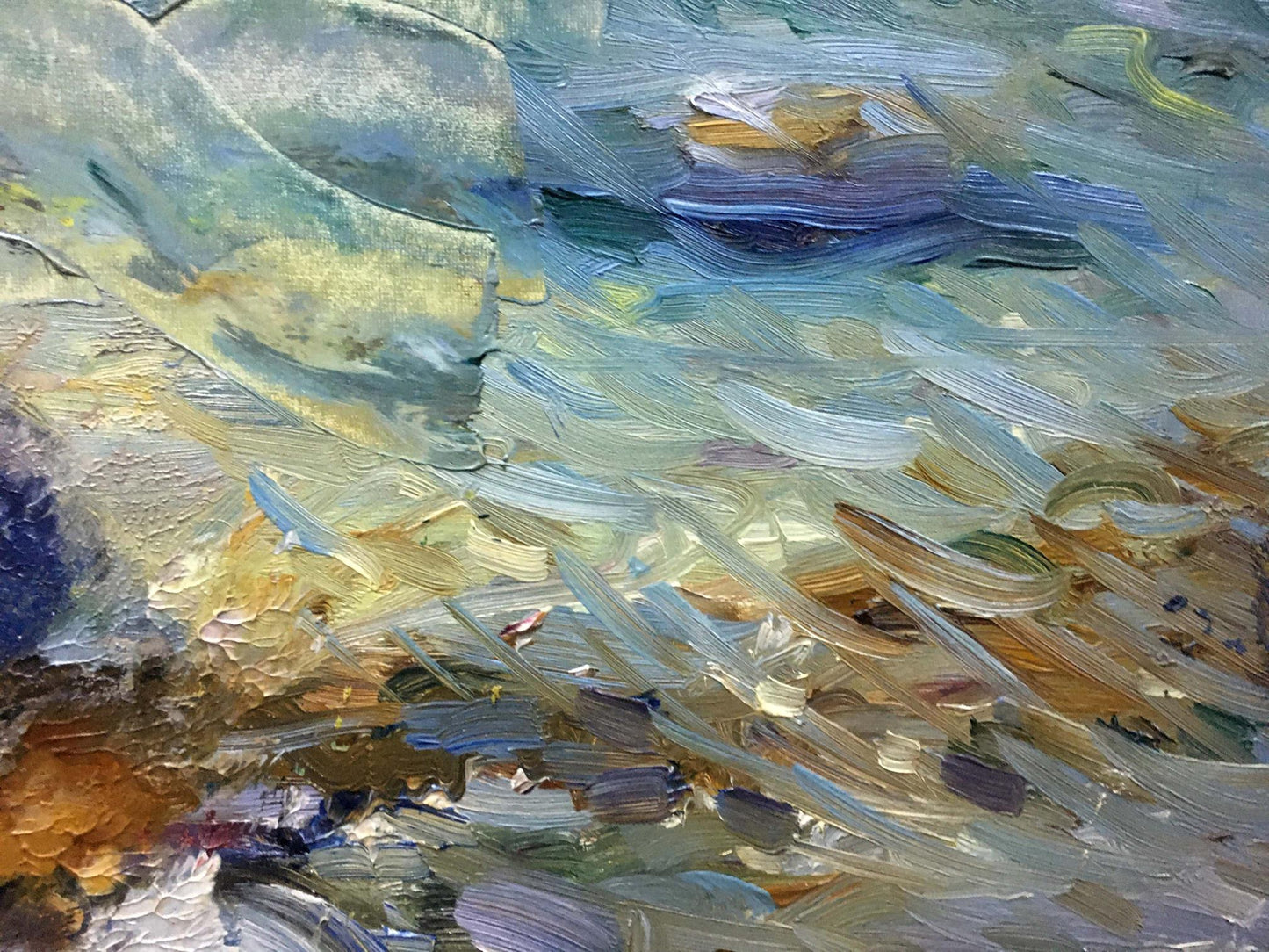 Oil painting Sea freshness Filippov Zinovy Ivanovich