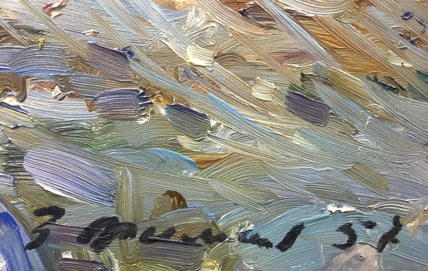Oil painting Sea freshness Filippov Zinovy Ivanovich