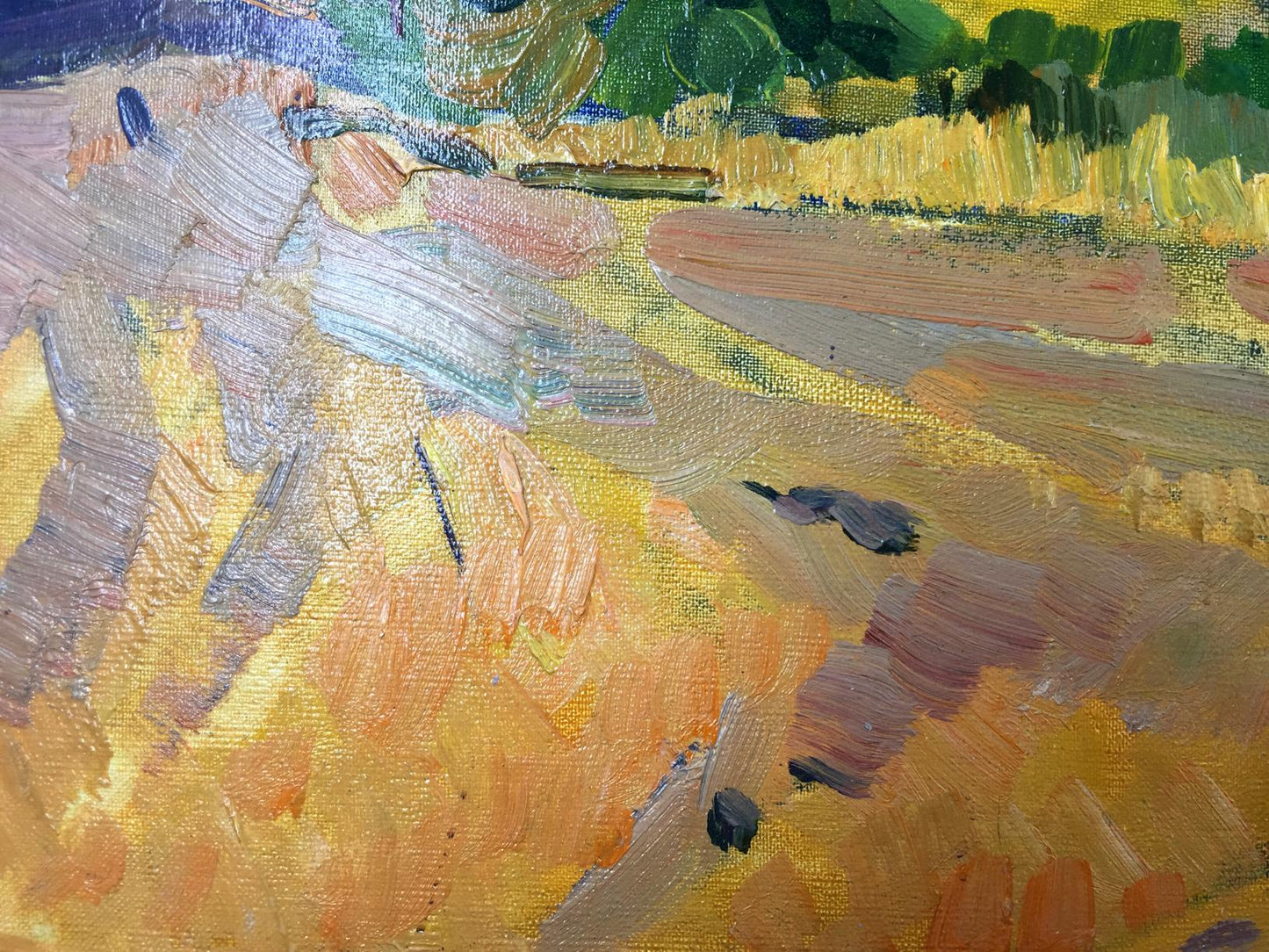 Oil painting The mountains Gomol'skiy G. S.
