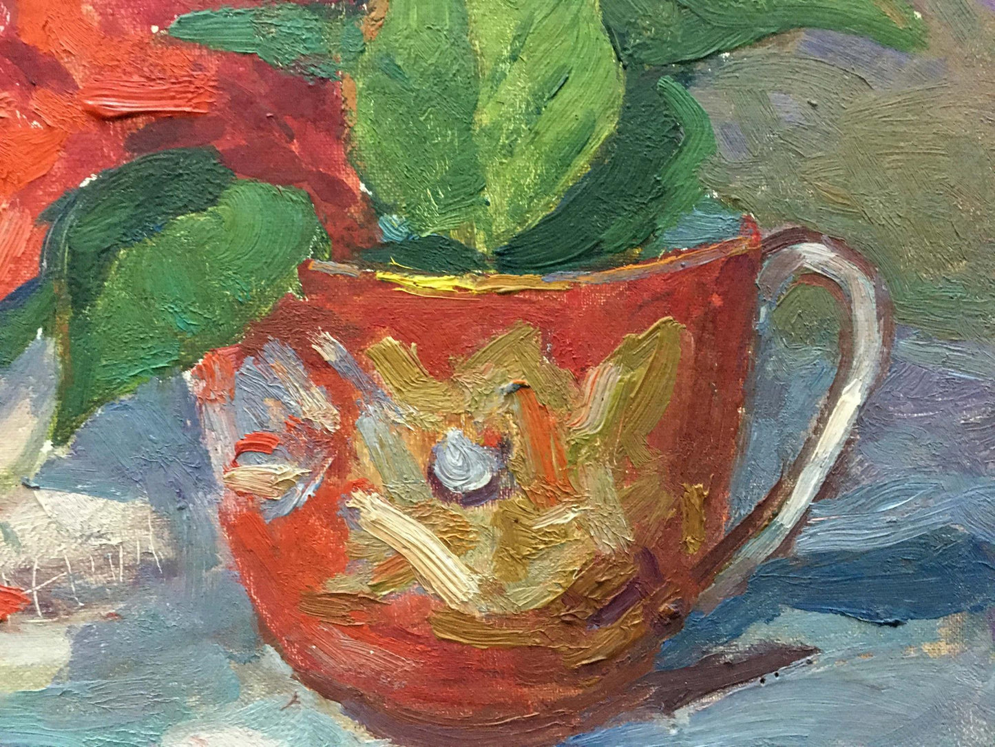 Oil painting Daisies Kozik Victor Georgievich