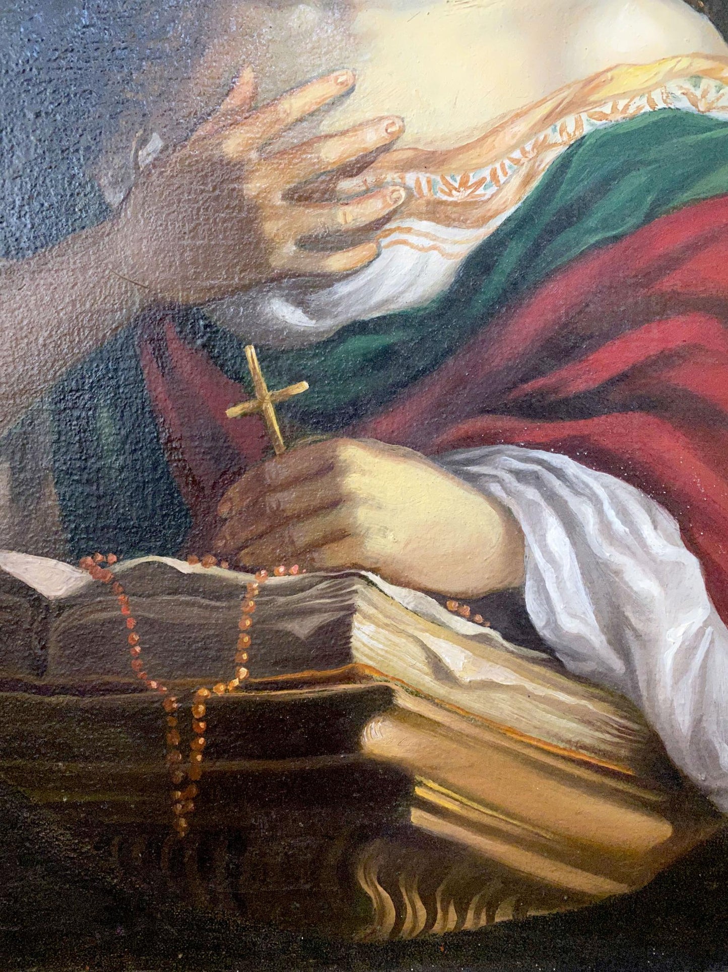 Oil painting Maria Magdalena Alexander Arkadievich Litvinov