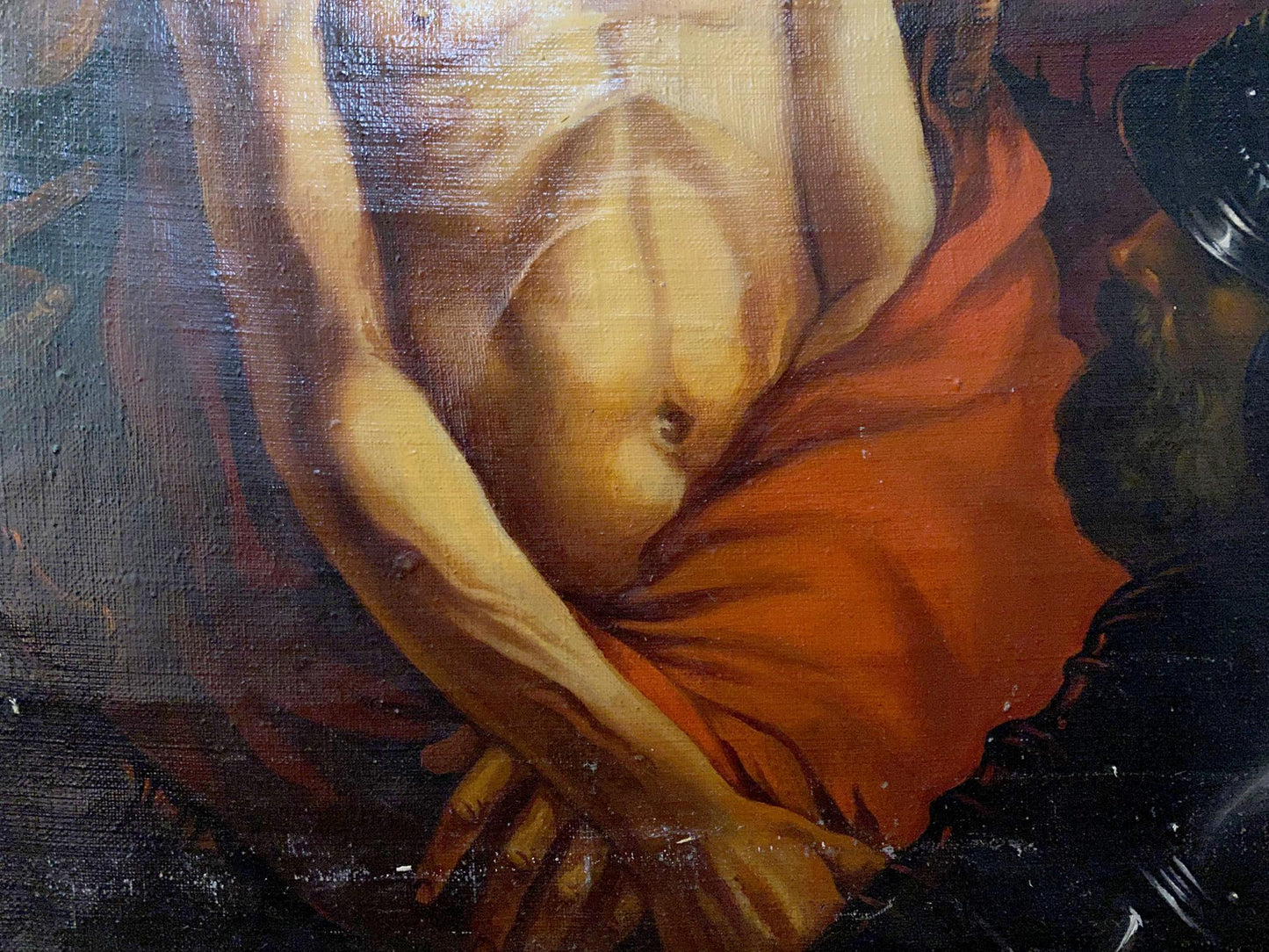 Oil painting Crown of Thorns Alexander Arkadievich Litvinov
