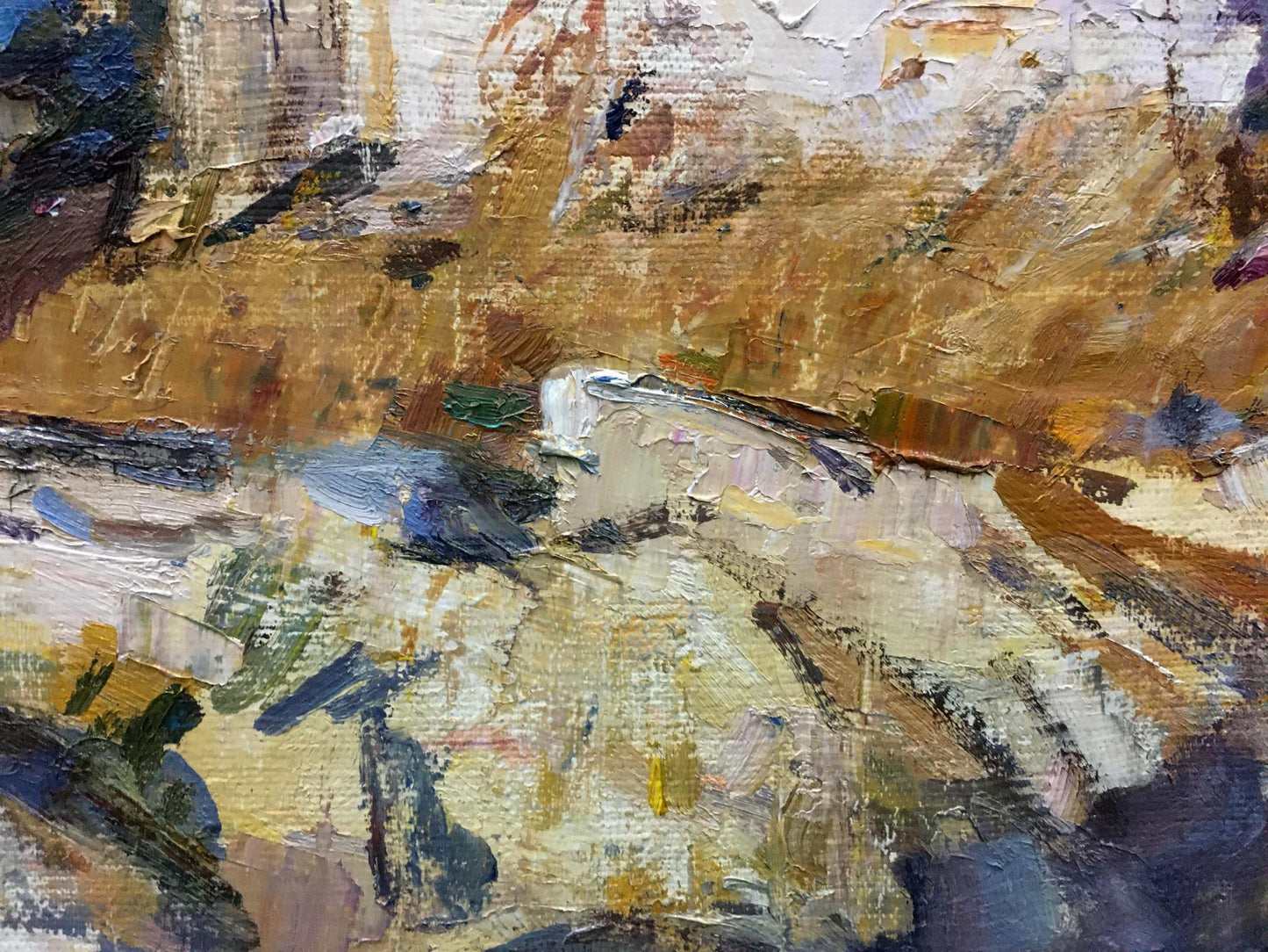 Oil painting Cliffs Sokolov Vladimir Alexandrovich
