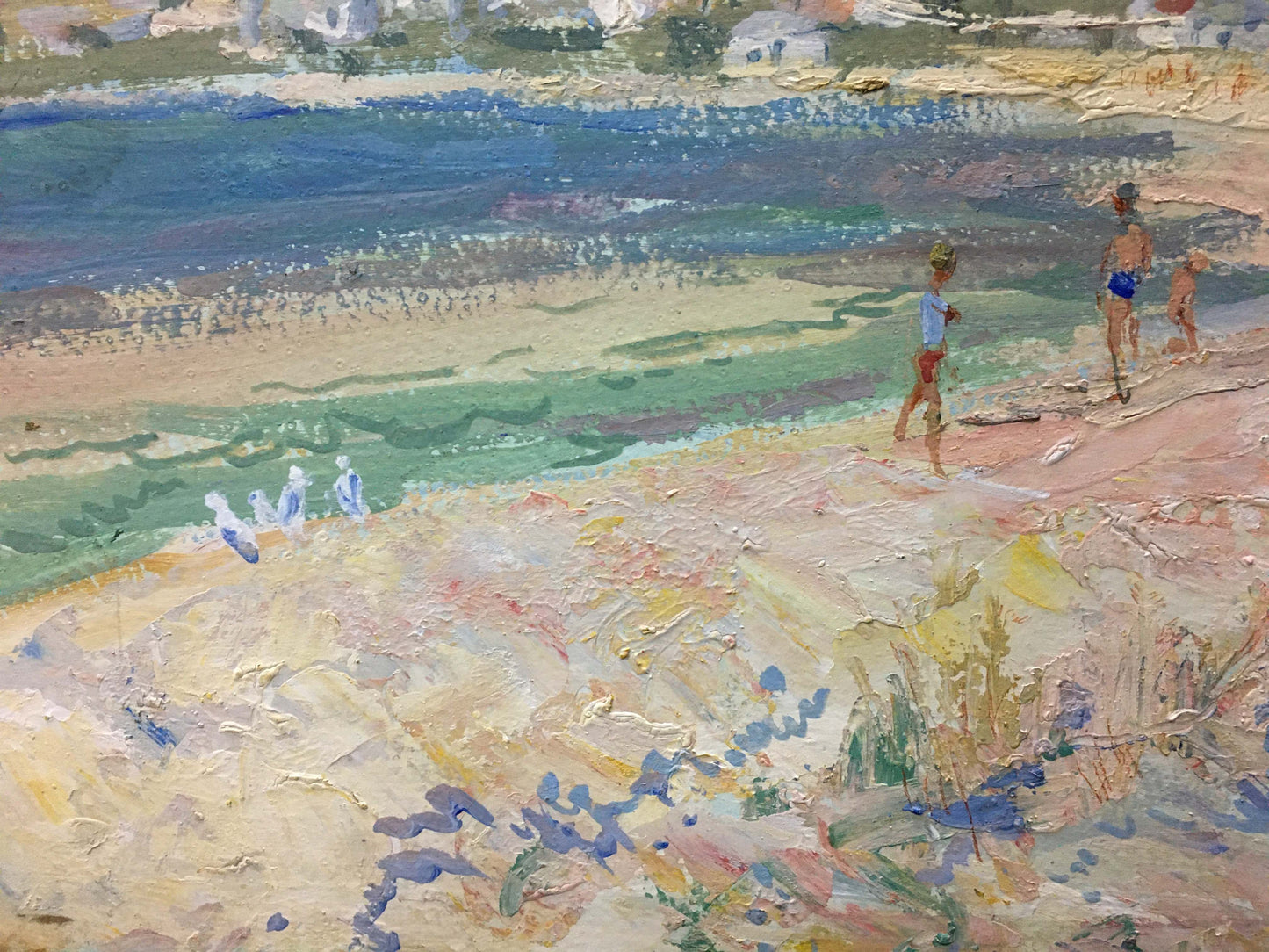 Oil painting On the beach Sulimenko Petr Stepanovich