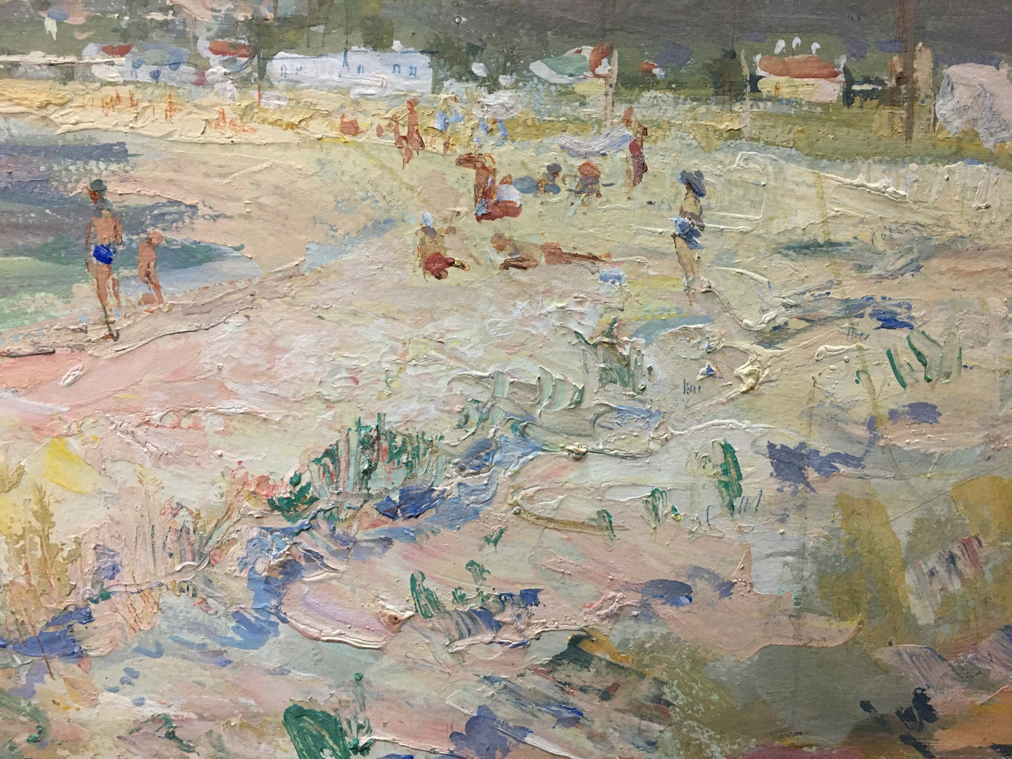 Oil painting On the beach Sulimenko Petr Stepanovich