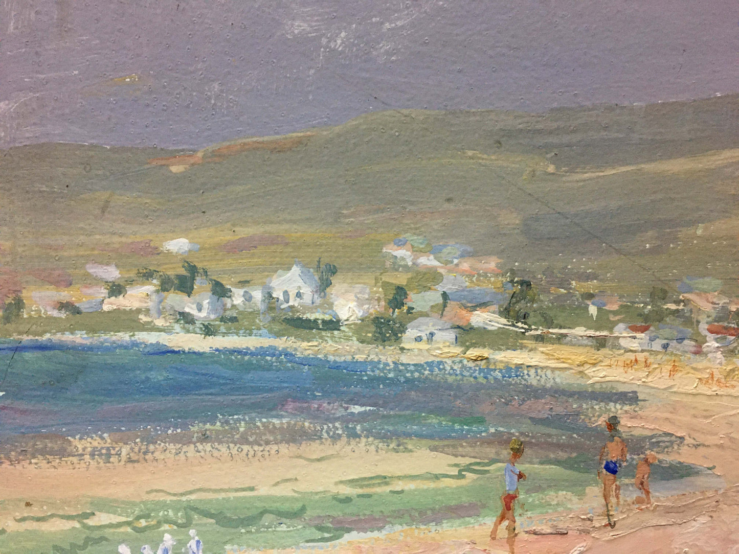 Oil painting On the beach Sulimenko Petr Stepanovich