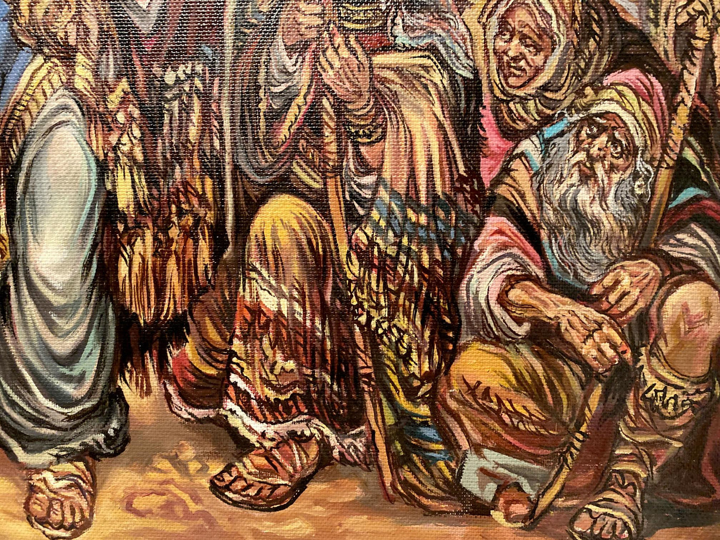 Moses is an oil painting by Alexander Litvinov