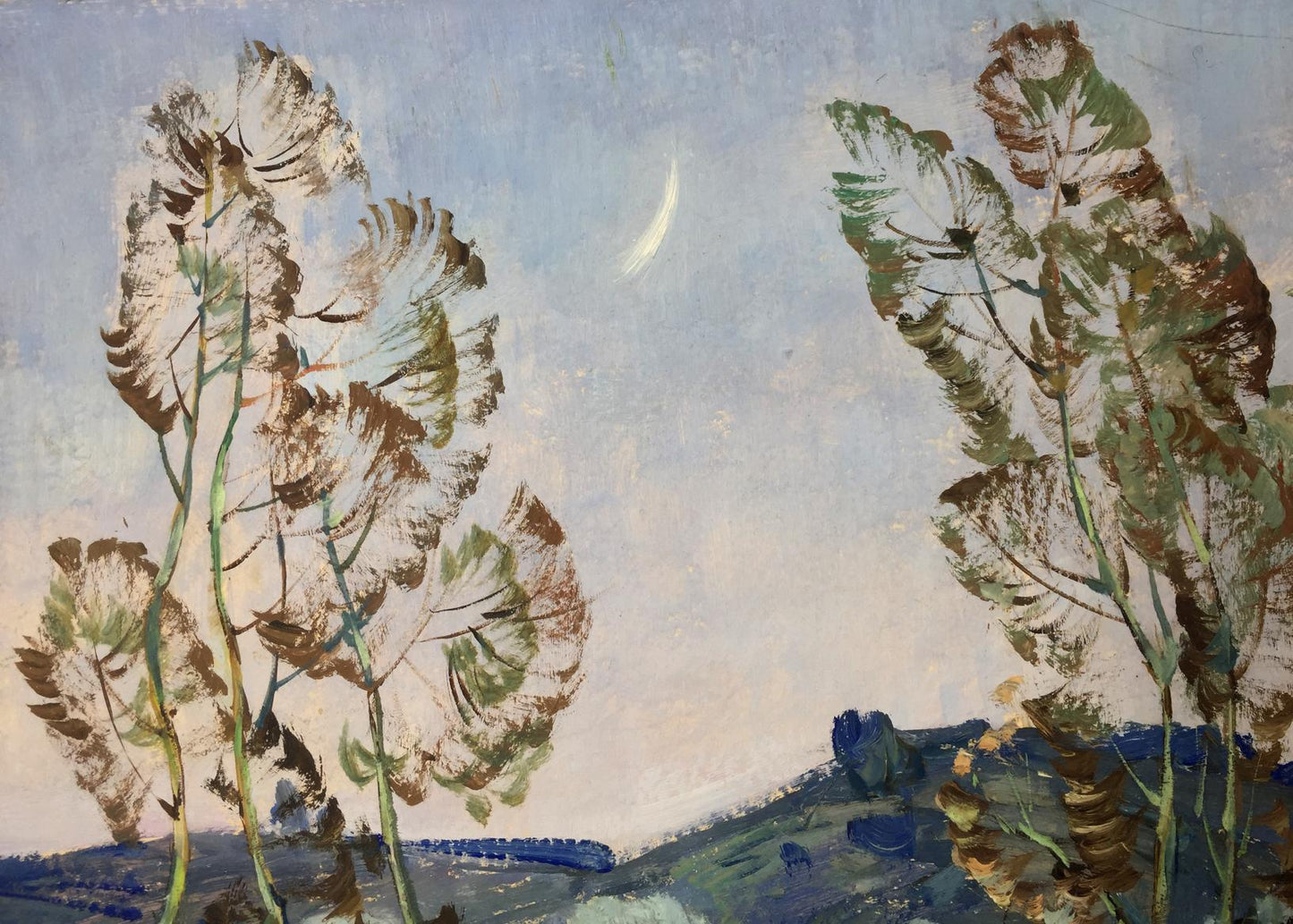 Oil painting Spring Deregus Marina Mikhailovna