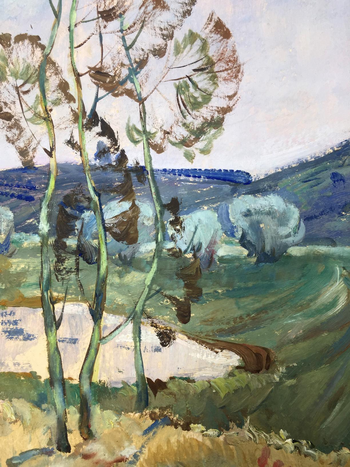 Oil painting Spring Deregus Marina Mikhailovna