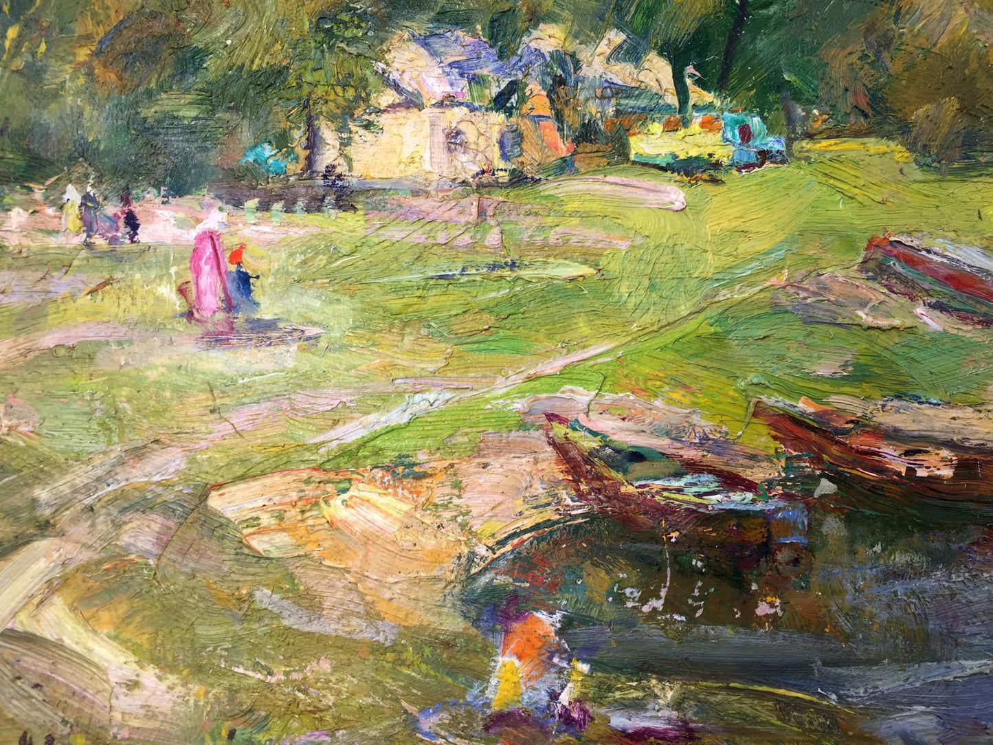 Oil painting Warm summer Minsky Grigory Semenovich