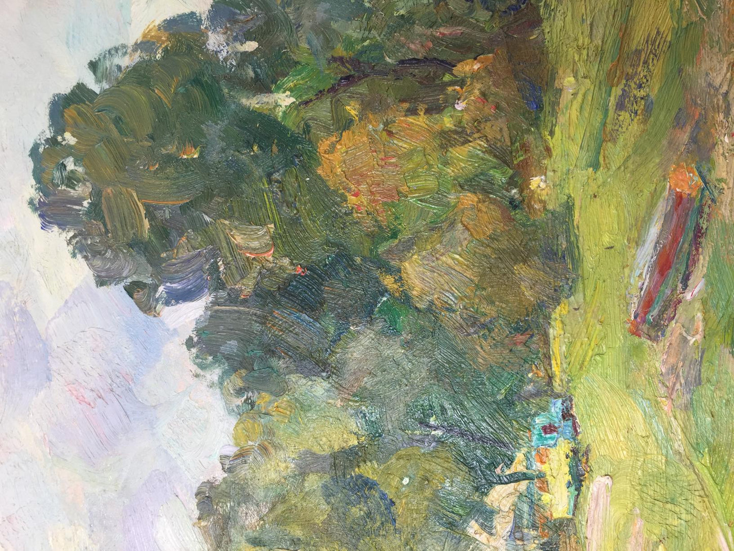 Oil painting Warm summer Minsky Grigory Semenovich