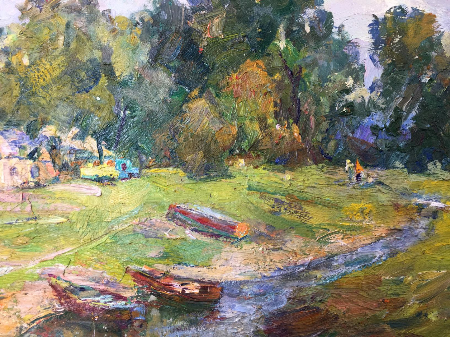 Oil painting Warm summer Minsky Grigory Semenovich