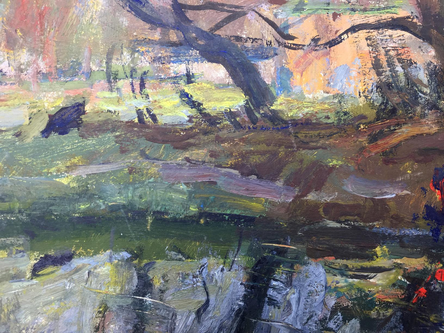 Oil painting Autumn Petrashevsky Stanislav Vasilievich