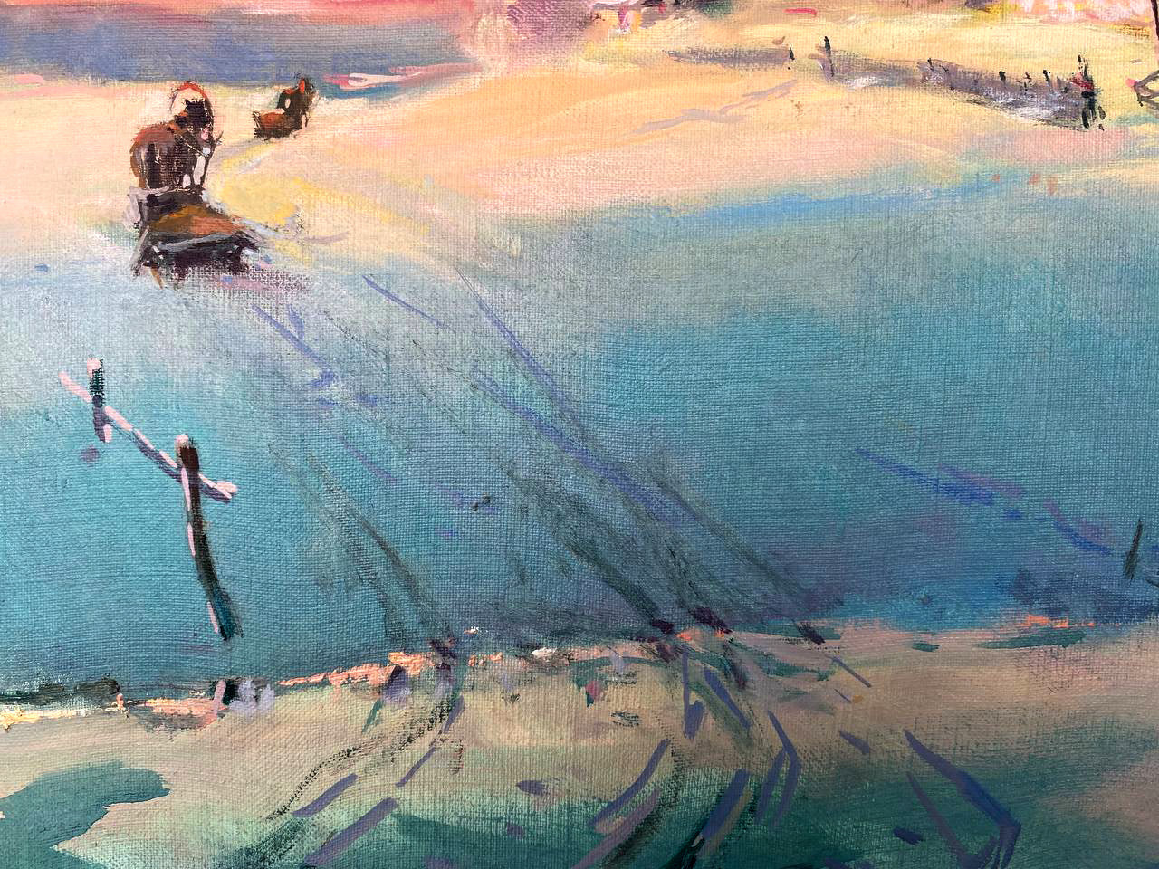 Oil painting Frosty Nestor Mitrofanovich Kizenko