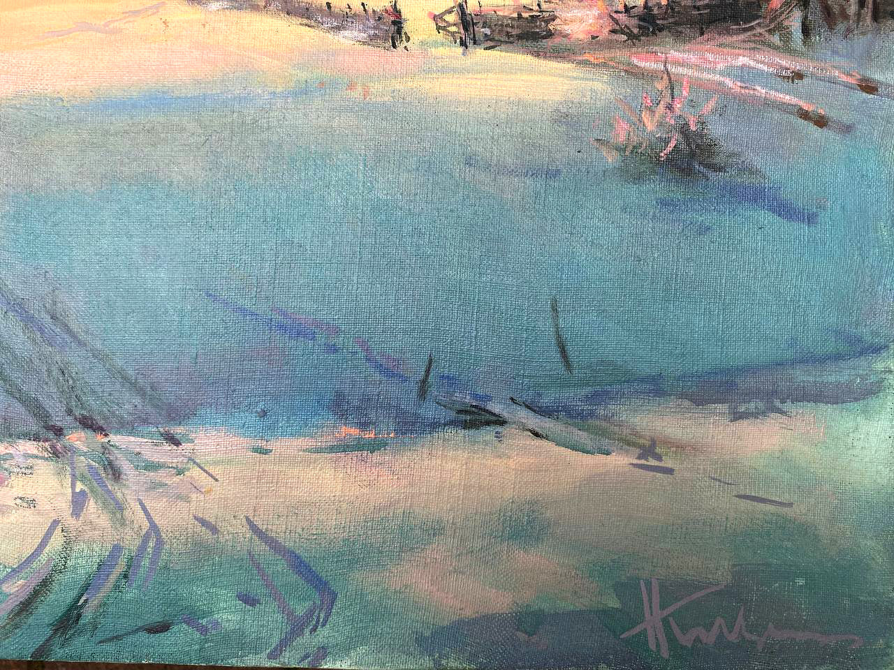 Oil painting Frosty Nestor Mitrofanovich Kizenko