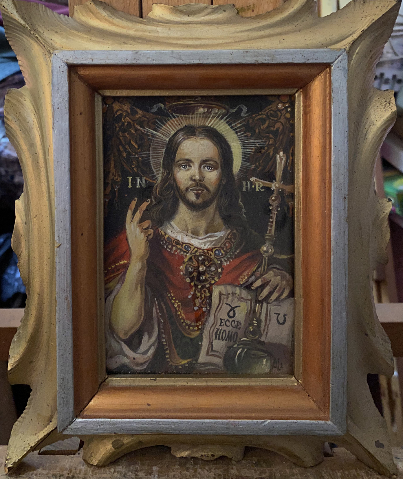 Oil painting Christ Alexander Arkadievich Litvinov